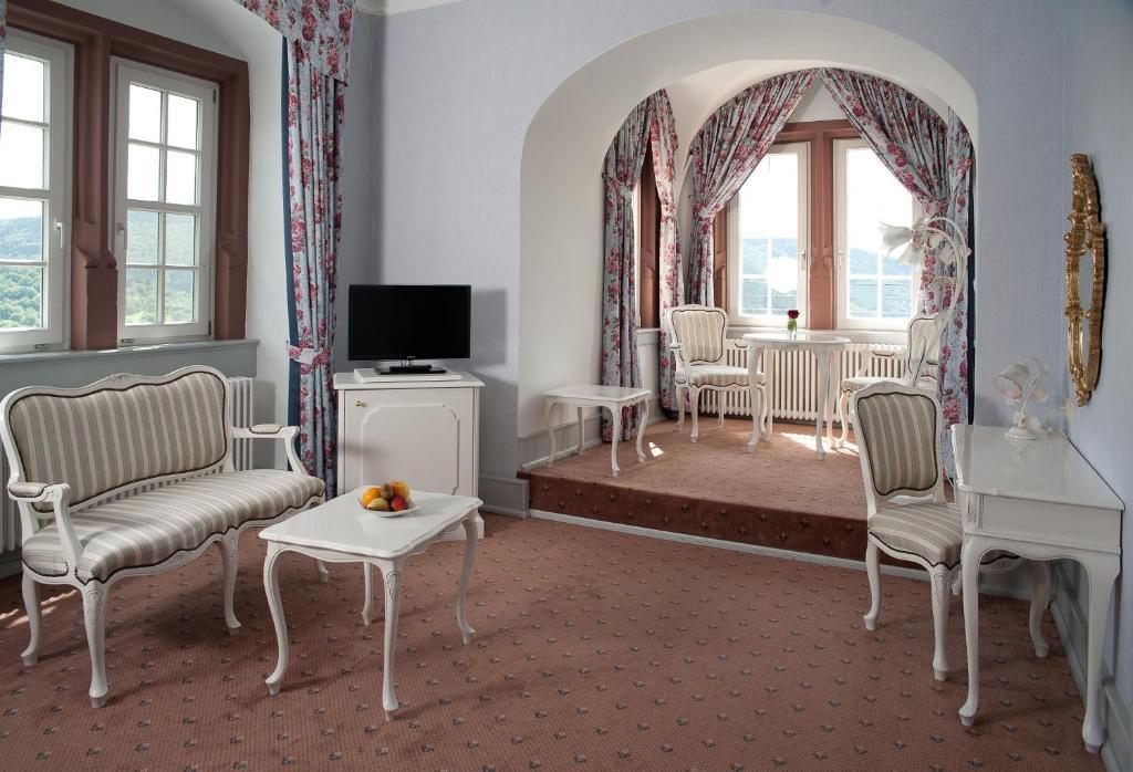 Schlosshotel Hirschhorn Habitación foto