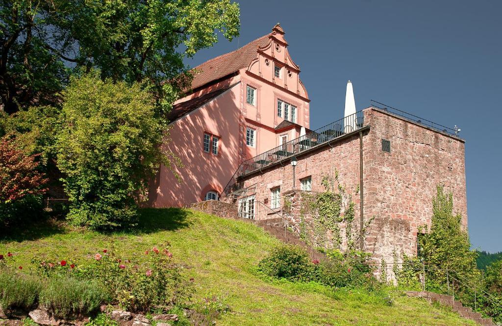 Schlosshotel Hirschhorn Exterior foto